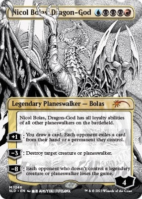 Nicol Bolas, Dragon-God (Borderless) (1246) (SLD)