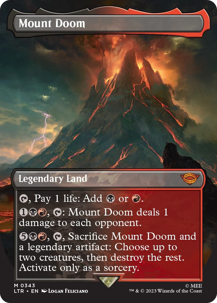 Mount Doom (Borderless) (343) (LTR)