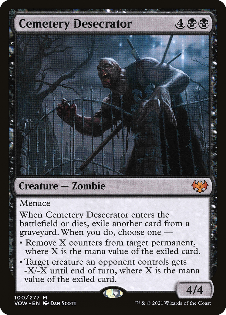 Cemetery Desecrator [Innistrad: Crimson Vow]