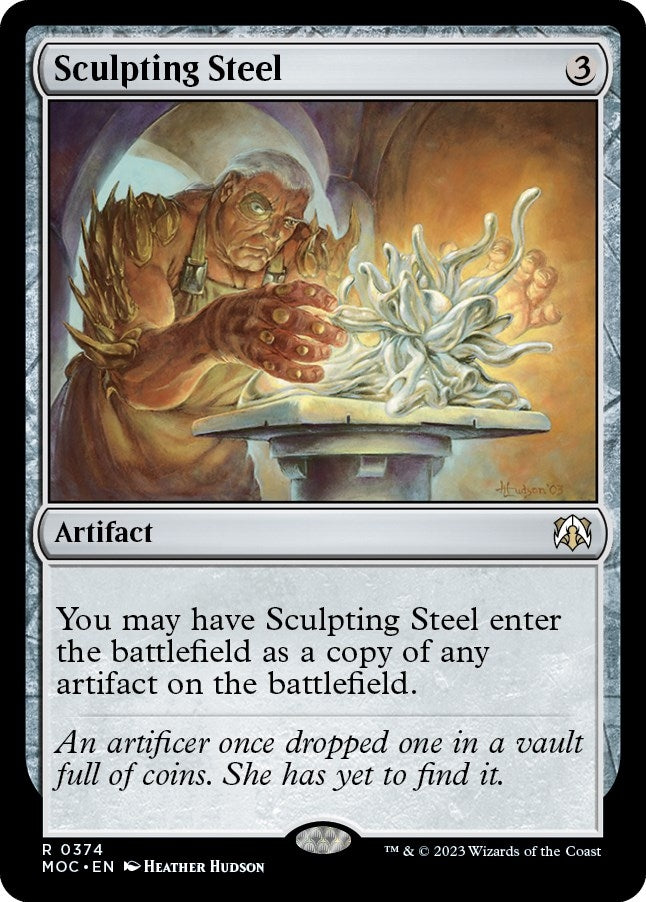 Sculpting Steel (374) (MOC)