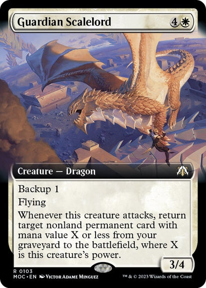 Guardian Scalelord (Extended Art) (103) (MOC)
