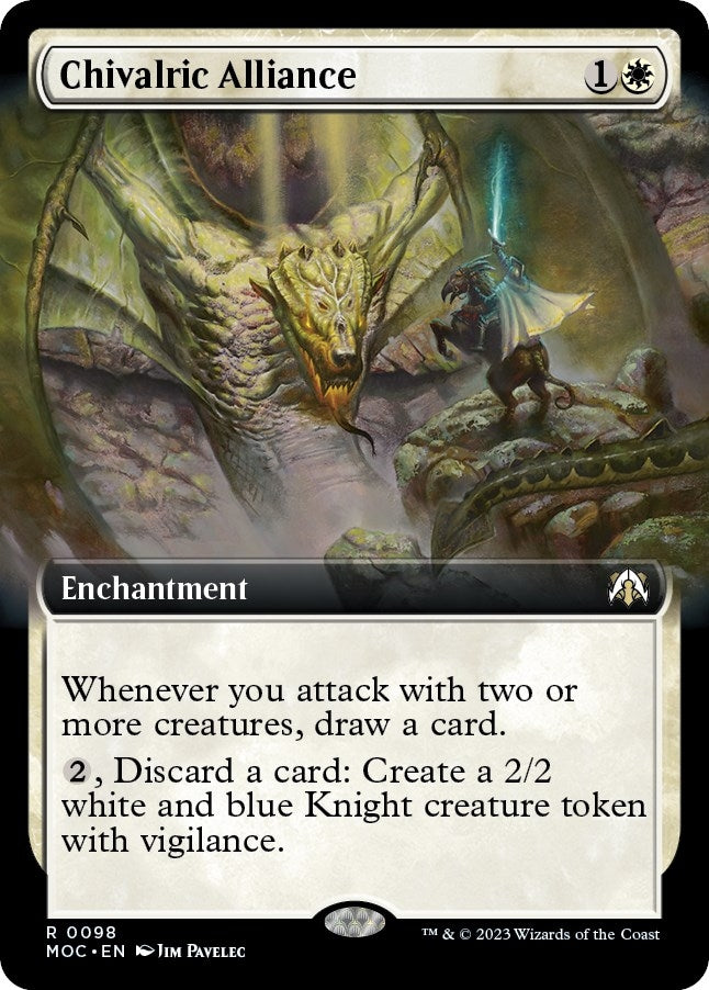 Chivalric Alliance (Extended Art) (98) (MOC)