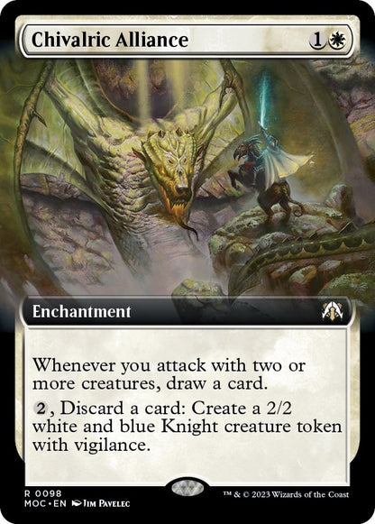 Chivalric Alliance (Extended Art) (98) (MOC)