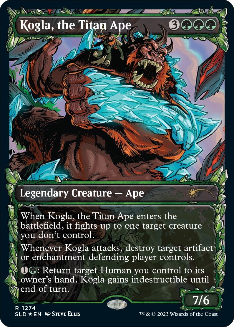 Kogla, the Titan Ape (Halo Foil) (1274) (SLD)