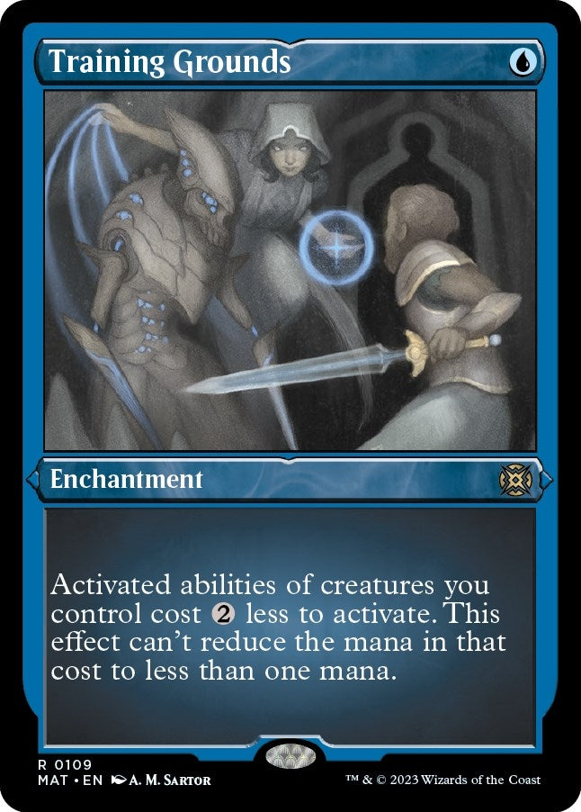 Training Grounds (Foil Etched) (109) (MAT)