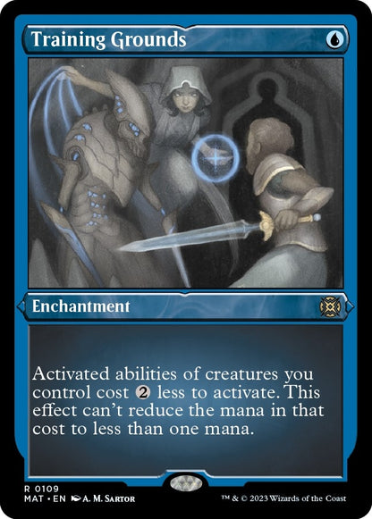 Training Grounds (Foil Etched) (109) (MAT)
