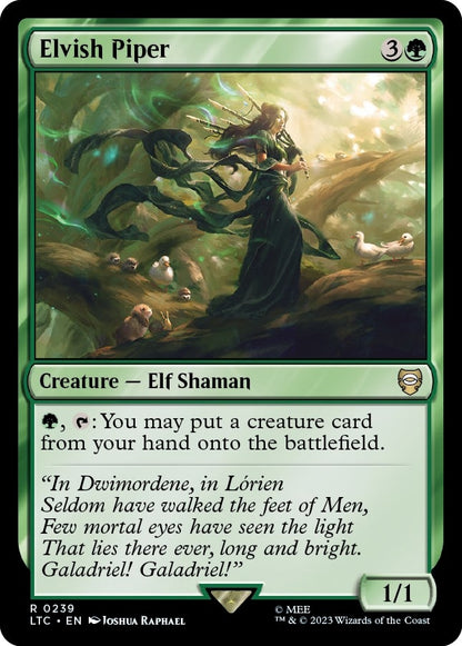 Elvish Piper (239) (LTC)