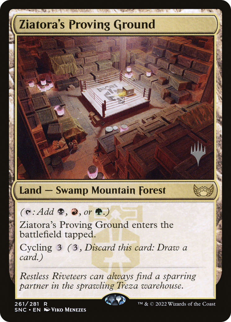 Ziatora's Proving Ground (Promo Pack) [Streets of New Capenna Promos]