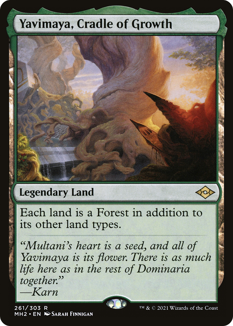 Yavimaya, Cradle of Growth [Modern Horizons 2]