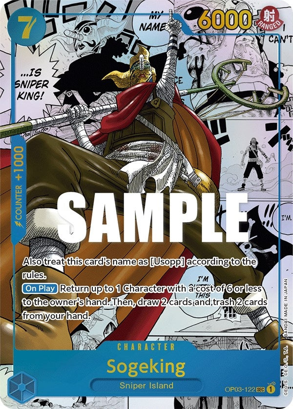 Sogeking (Alternate Art) (Manga) (OP03-122) (OP03)