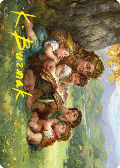 Image for Samwise Gamgee Art Card (19/81) (Gold-Stamped Signature) (19) - Magic: The Gathering