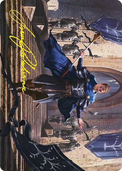 Image for Faramir, Steward of Gondor Art Card (Gold-Stamped Signature) (62) - Magic: The Gathering