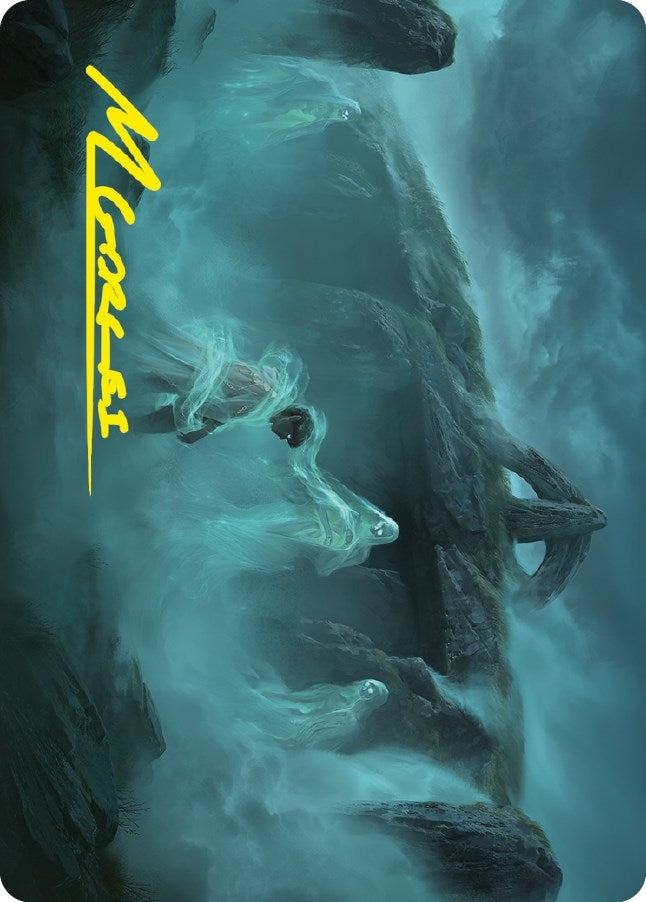 Image for Fog on the Barrow-Downs Art Card (Gold-Stamped Signature) (2) - Magic: The Gathering
