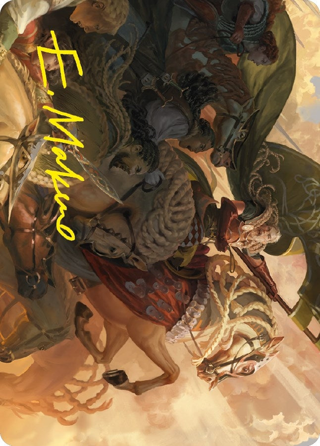 Image for Marshal's Anthem Art Card (Gold-Stamped Signature) (68) - Magic: The Gathering