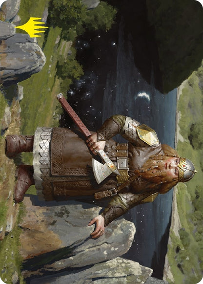 Image for Mirrormere Guardian Art Card (Gold-Stamped Signature) (12) - Magic: The Gathering