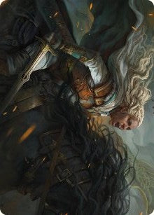 Image for Eowyn, Fearless Knight Art Card (15) - Magic: The Gathering