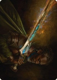 Image for Anduril, Flame of the West Art Card (28) - Magic: The Gathering