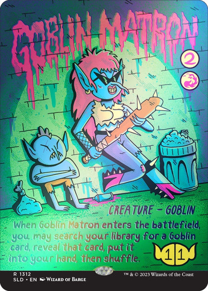 Goblin Matron (Rainbow Foil) (1312) (SLD)