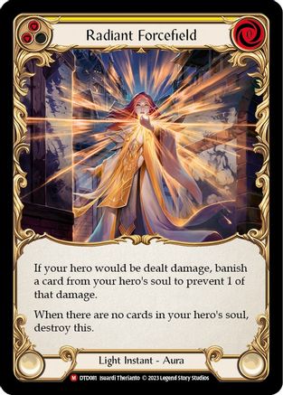 Radiant Forcefield [DTD081] (Dusk Till Dawn)  Rainbow Foil