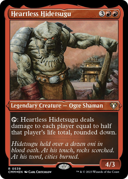 Heartless Hidetsugu (Foil Etched) (539) (CMM)