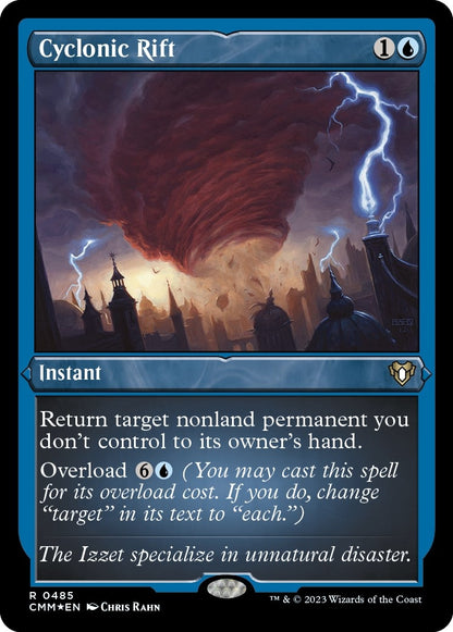 Cyclonic Rift (Foil Etched) (485) (CMM)