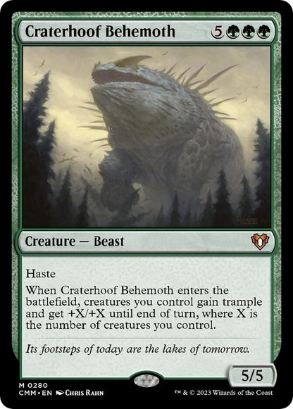 Craterhoof Behemoth (280) (CMM)