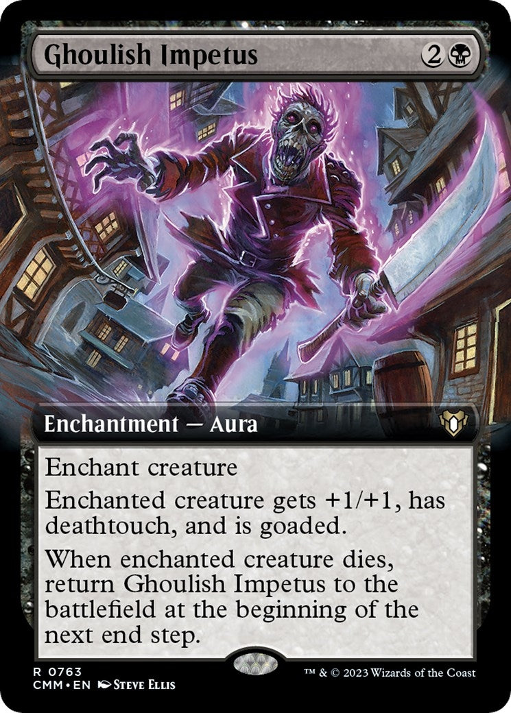 Ghoulish Impetus (Extended Art) (763) (CMM)