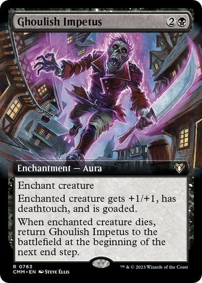 Ghoulish Impetus (Extended Art) (763) (CMM)