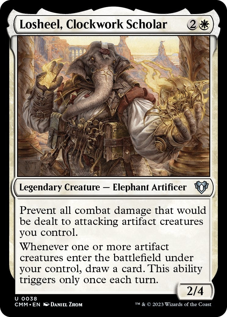 Losheel, Clockwork Scholar (38) (CMM)
