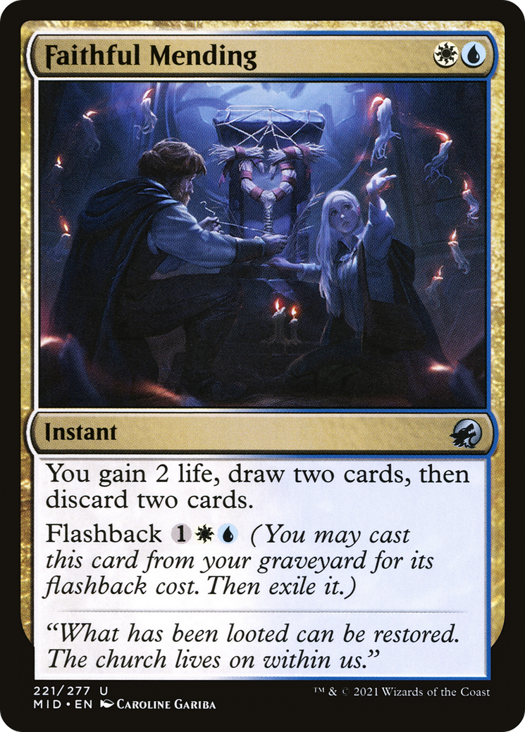 Faithful Mending [Innistrad: Midnight Hunt]