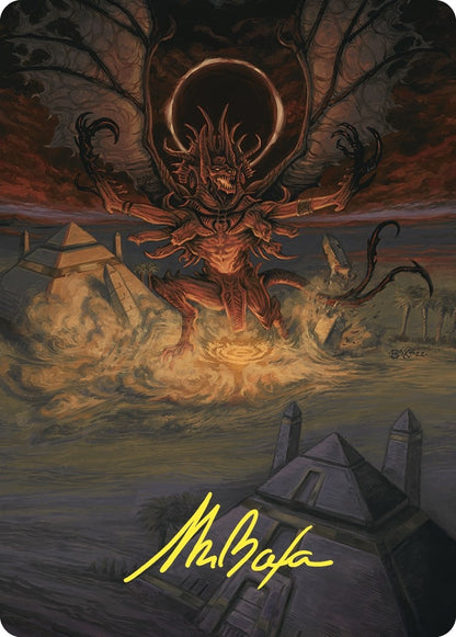 Image for Dread Return Art Card (Gold-Stamped Signature) (36) - Magic: The Gathering