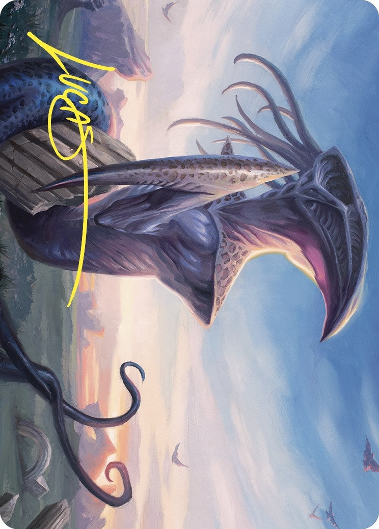 Image for Sentinel Sliver Art Card (Gold-Stamped Signature) (76) - Magic: The Gathering