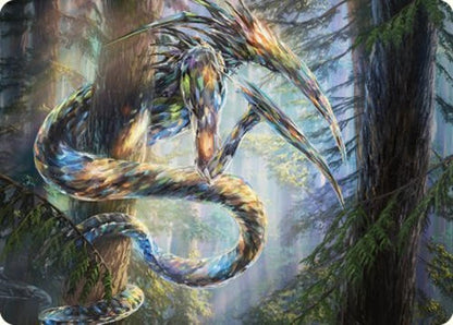Image for Gemhide Sliver Art Card (80) - Magic: The Gathering
