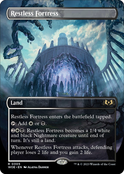 Restless Fortress (Borderless) (305) (WOE)