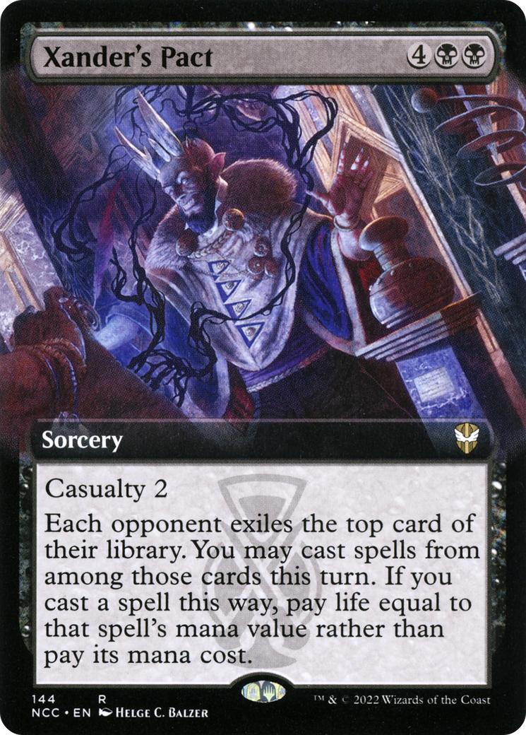 Xander's Pact (Extended Art) [Streets of New Capenna Commander]