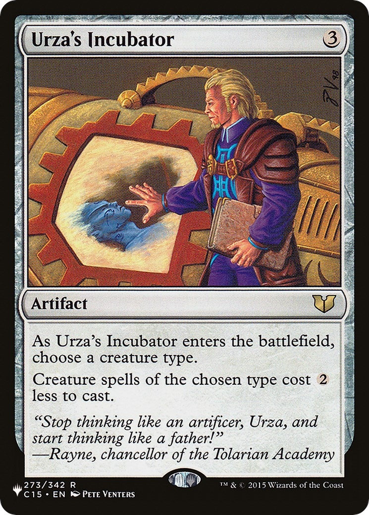 Urza's Incubator (273) (LIST)