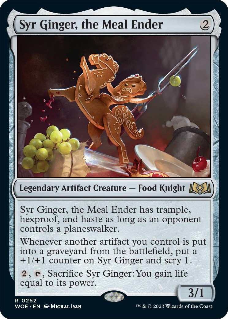 Syr Ginger, the Meal Ender (252) (WOE)