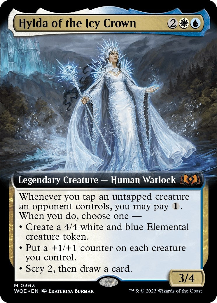 Hylda of the Icy Crown (Extended Art) (363) (WOE)
