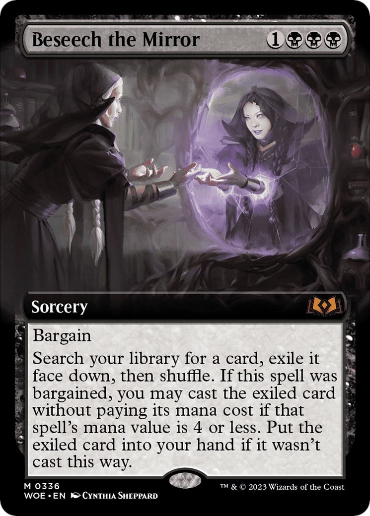 Beseech the Mirror (Extended Art) (336) (WOE)