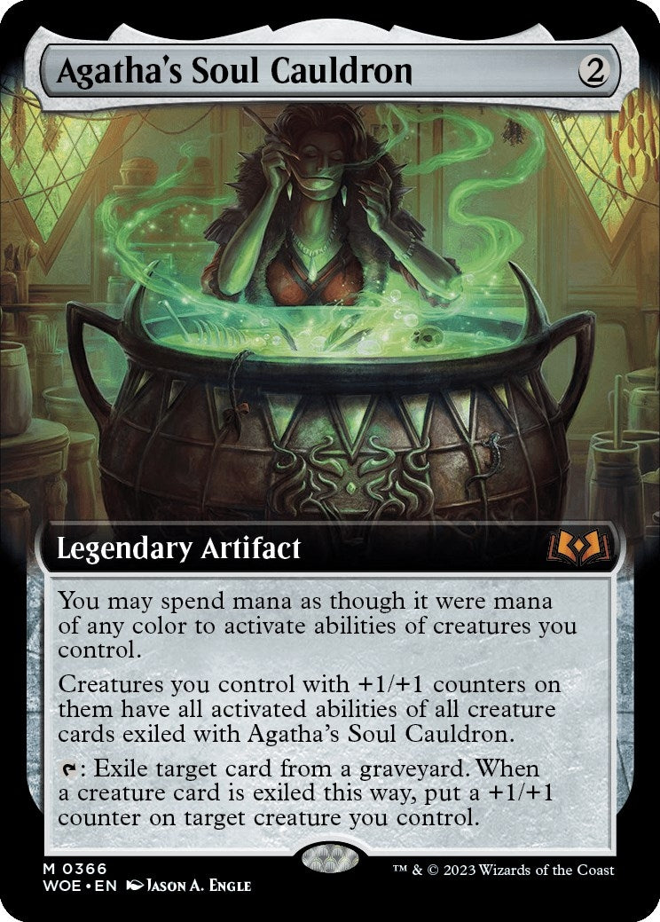 Agatha's Soul Cauldron (Extended Art) (366) (WOE)
