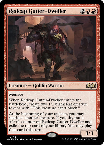 Redcap Gutter-Dweller (146) (WOE)