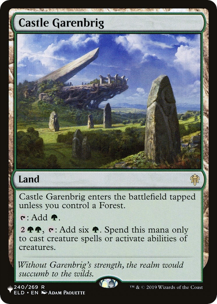 Castle Garenbrig (240/269) (LIST)