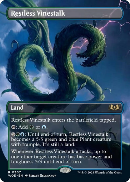 Restless Vinestalk (Borderless) (307) (WOE)
