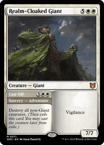 Realm-Cloaked Giant (71) (WOC)