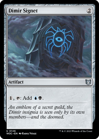 Dimir Signet (146) (WOC)