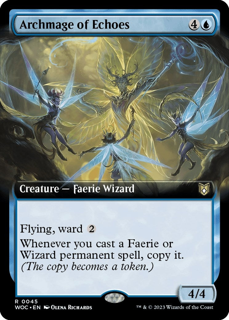 Archmage of Echoes (Extended Art) (45) (WOC)