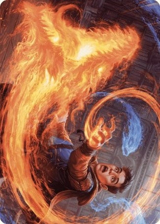 Image for Frantic Firebolt Art Card (16) - Magic: The Gathering