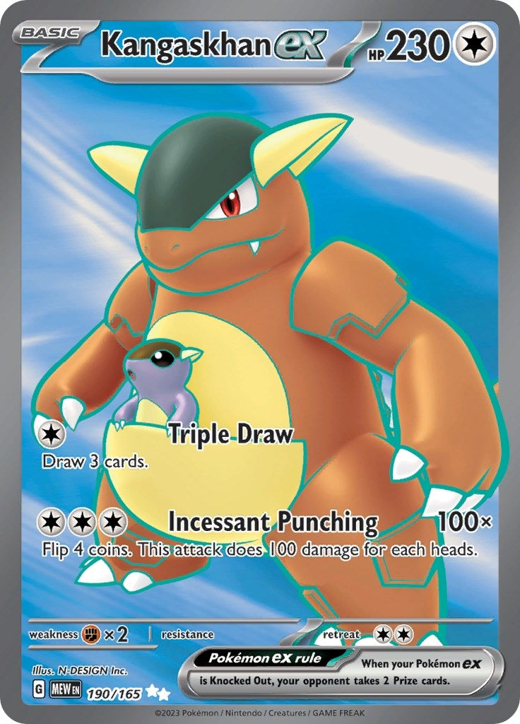 Kangaskhan ex (190/165) (MEW)