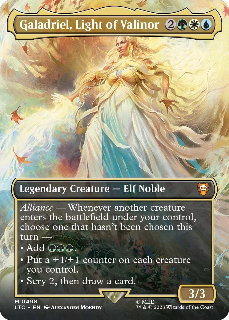Galadriel, Light of Valinor (Borderless) (498) (LTC)