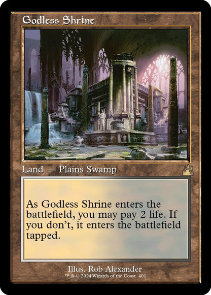 Godless Shrine (Retro Frame) (401) (RVR)